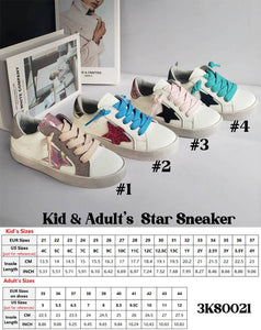 Black Star Shoes Teal Laces [Kids]