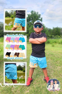Baseball Drip Shorts