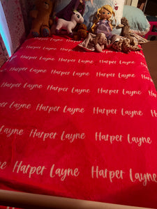 Custom Fleece Blankets