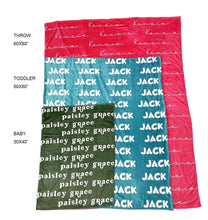 Load image into Gallery viewer, Custom Fleece Blankets
